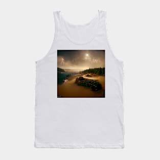 Mystical Beach #1 Tank Top